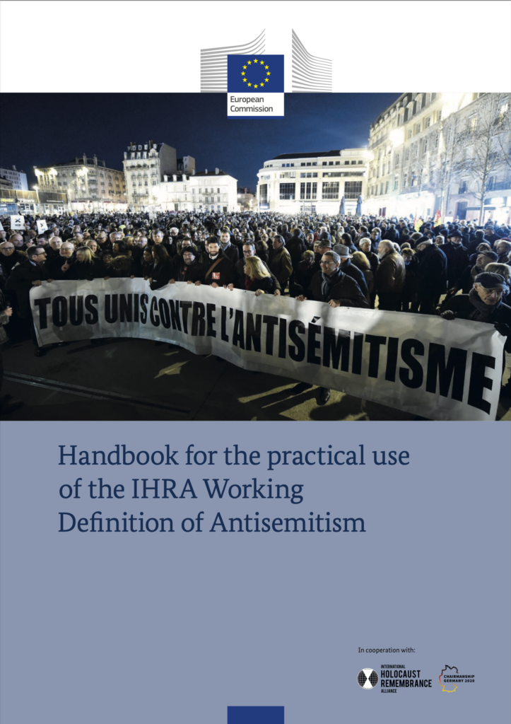 EU Handbook for the practical use of the IHRA Working Definition of Antisemitism