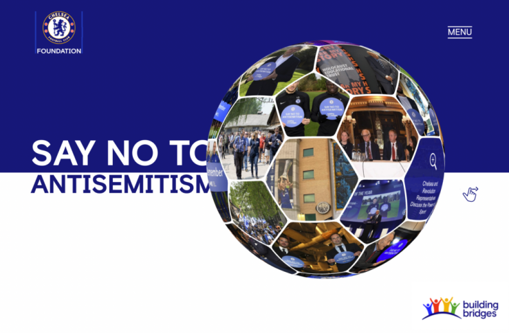 London’s Chelsea FC Soccer Club Launches ‘Say No to Antisemitism’ Website